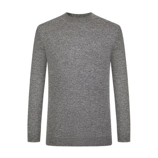 【特价】【直降】柒牌男士毛衫商务休闲长袖套头半高领弹力羊绒羊毛衣	121Y70490 商品图4