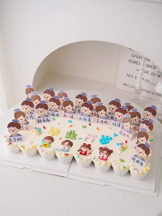 卡通纸杯蛋糕毕业万岁（图片50只纸杯蛋糕组合） 商品图4