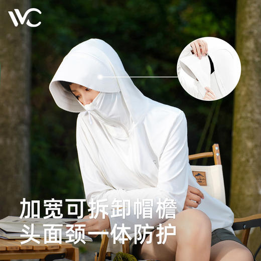 VVC防晒服女抗UV防晒衣透气超薄款户外夏冰丝冰氧 商品图4