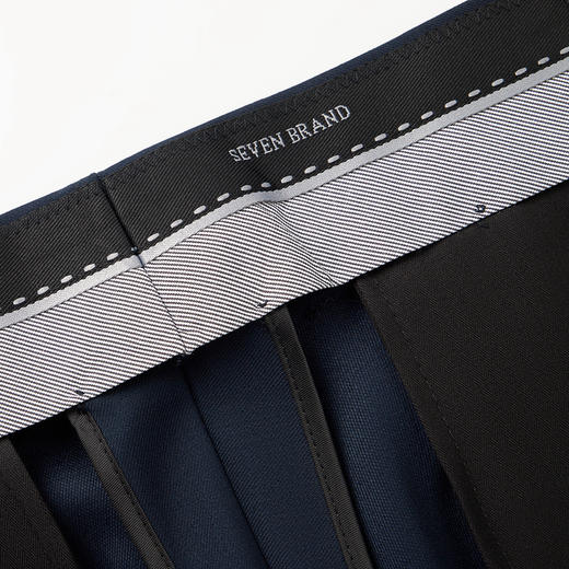 【含羊毛】柒牌西装裤男2024春夏新款商务职业工装裤男士直筒西裤	126H70080 商品图1