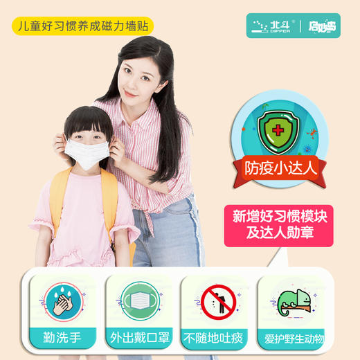 儿童好习惯养成磁力墙贴 商品图7