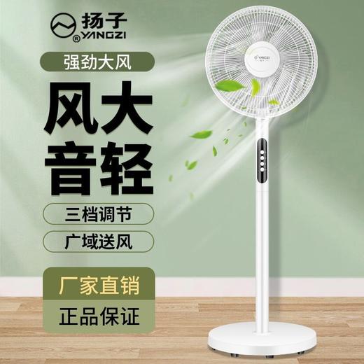 【仿生羽翼 清凉安静不扰睡】扬子新款电风扇台地式落地扇遥控立式电扇家用静音办公室摇头风扇 商品图0
