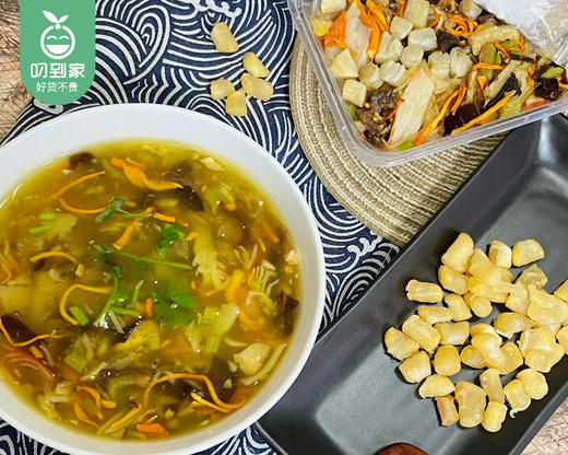 随香缘七彩干贝蟹肉羹（250g±20g/盒）生产日期: 12月17日 商品图1