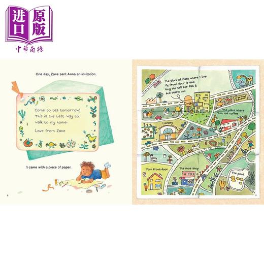 【中商原版】From Here to There: A First Book of Maps 我的地图书 英文原版 进口图书 儿童绘本 故事图画书 精品绘本 精装 商品图1