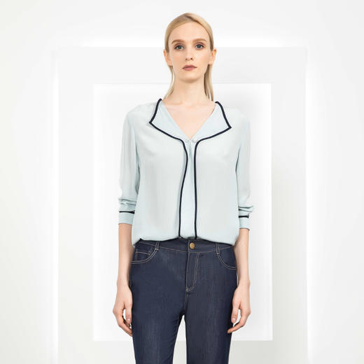 MF3C019麦克斯菲瑞女士休闲衬衫 商品图0