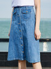 欧芮儿夏装2019新款女装牛仔半身裙女中长款a字裙高腰显瘦女裙 商品缩略图0