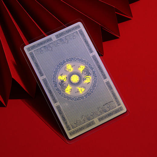 幸运锦鲤吉祥金卡 金榜题名 高级感挂件 考试季 礼品 50mg金卡 商品图6