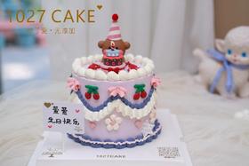 1027CAKE |  复古ins风 裱花 小熊