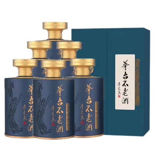 【中秋福利】茅台集团 不老酒七星  酱香型  53度 500ml x6 整箱 商品图0