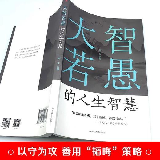 大智若愚的人生智慧正版速发大智在心，不露锋芒；虚怀若谷 人生智慧书籍 商品图2