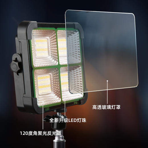 SUPERFIRE神火FS30户外照明灯强光探照灯工地露营充电投光灯 商品图2