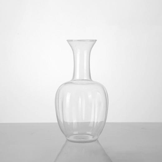 菱形瓶/玻璃花器  手工玻璃摆件 酒壶高硼硅新中式酒具白酒杯清酒酒壶套装分酒器 商品图4