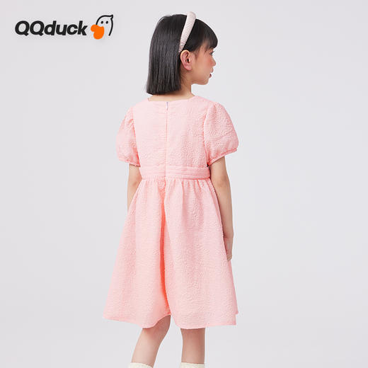 【120-165】【可可鸭】女童短袖连衣裙夏季公主裙洋气裙子可可鸭 商品图2