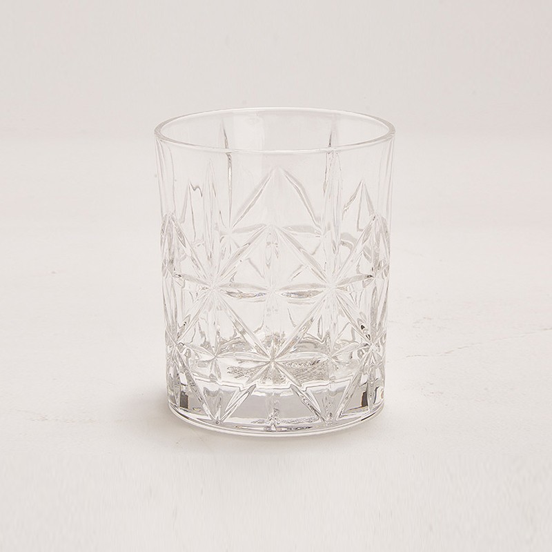 菱形花纹平底杯 315ml