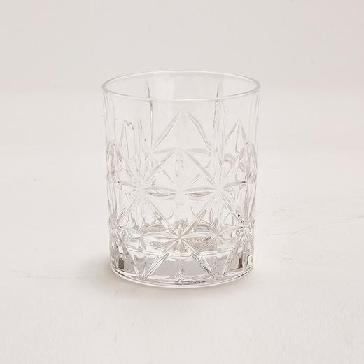 菱形花纹平底杯 315ml 商品图0