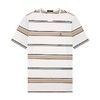 【丝光】柒牌短袖t恤男夏季新款时尚休闲条纹圆领男士体恤衫	122T71530 商品缩略图3