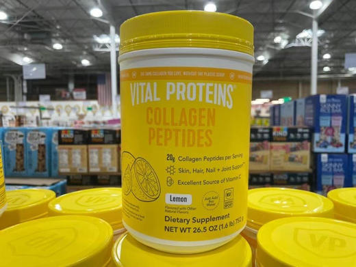 Vital Proteins胶原蛋白肽粉752g🔥添加了VC‼️北美吸粉无数的日常补充胶原蛋白肽类产品，获得2018年女性z佳胶原蛋白评分 商品图1