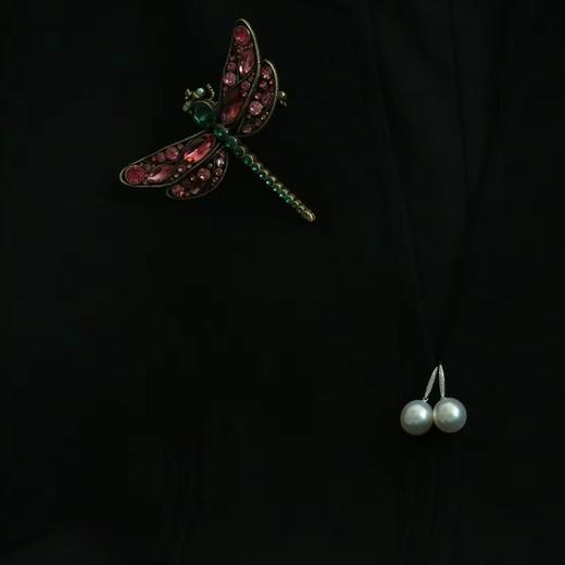 甄选·中古风 重工精制 蜻蜓胸针 商品图6