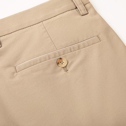 【特价】【莱赛尔】柒牌裤子男春秋款商务休闲直筒裤时尚斜纹印花九分男裤	122H70920 商品图3