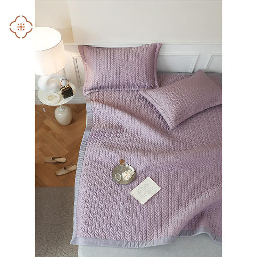 代发 进口A类兰精莱赛尔乳胶凉席三件套  抑菌防螨 商品图0