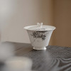 【日用百货】-宜室茶话  仿古手绘竹子盖碗家用陶瓷泡茶碗 商品缩略图1