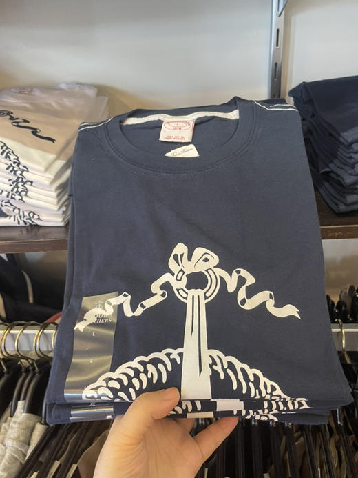 2件¥599！Brooks brothers 布克兄弟男士短袖T恤女生也可以买小一码穿 商品图4