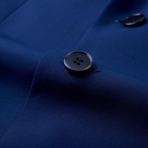 【含羊毛】柒牌商务休闲单西外套男2024春季新款修身简约职业西装	126C70190 商品图3