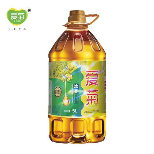 5L爱菊浓香菜籽油 商品图1