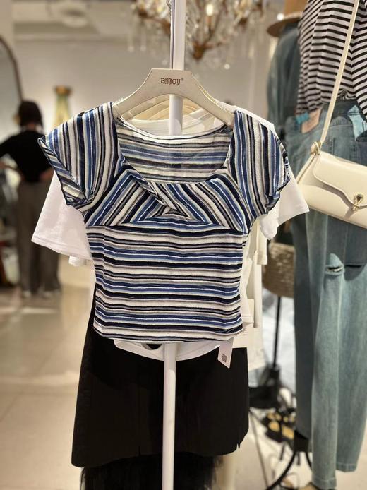 【门店同款】夏季油画条纹上衣 150913091 商品图9