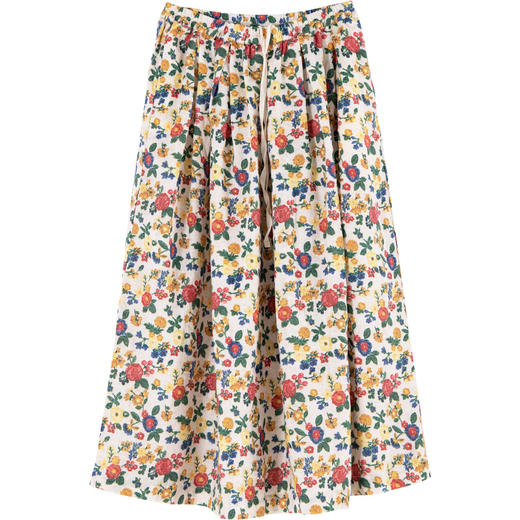 绽放155朵/碎花苎麻中长款半身裙 商品图4