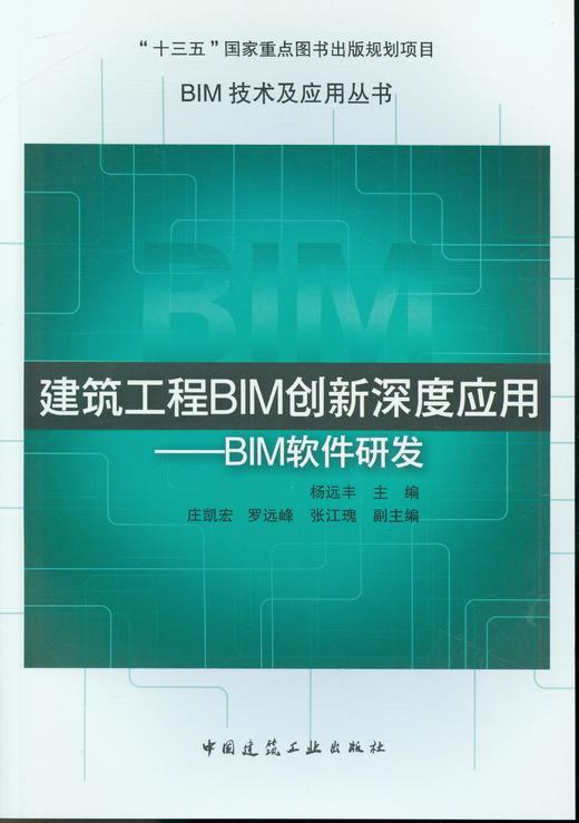 建筑工程BIM创新深度应用——BIM软件研发 商品图1