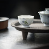 【日用百货】-宜室茶话  手绘小雏菊高足茶杯陶瓷主人杯 商品缩略图1