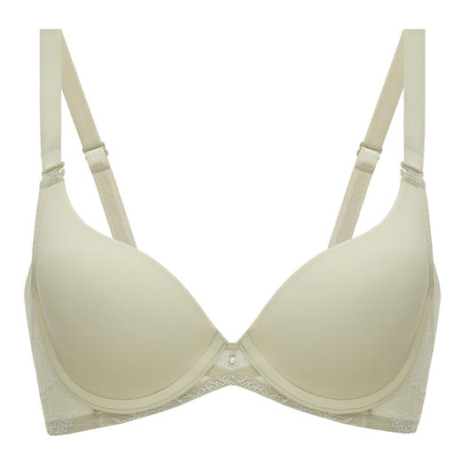 【Wacoal华歌尔】B4F |蕾丝无痕舒适透气软钢圈文胸 WB1073原价499 商品图1