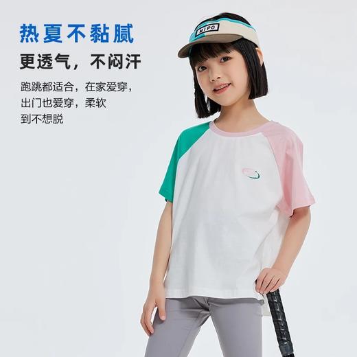 【CC爸妈新品】龙之涵 全波长防晒速干短袖T恤 百棉双色T恤  条纹衬衣合集 商品图2