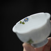 【日用百货】-宜室茶话  手绘小雏菊高足茶杯陶瓷主人杯 商品缩略图4