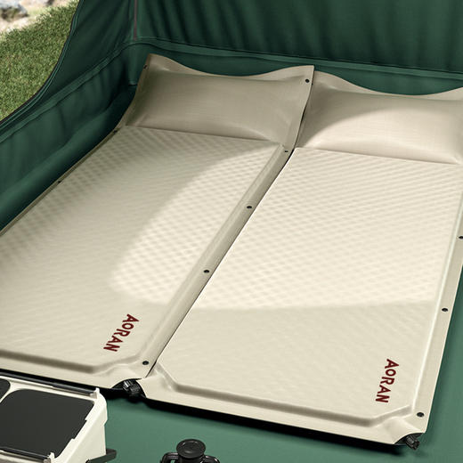 【户外运动】-自动充气床垫睡垫野营防潮垫户外露营气垫 商品图0