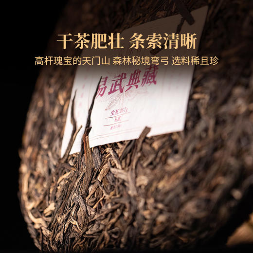 双陈2023年易武典藏生茶357g天门山弯弓高端名山春茶易武之美典藏之作 商品图3