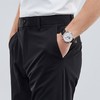 【薄荷纤维】柒牌休闲长裤男夏季新款凉感舒适黑色直筒男裤子	124H71260 商品缩略图2