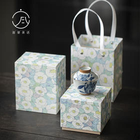【日用百货】-宜室茶话  盖碗茶壶主人杯包装礼盒