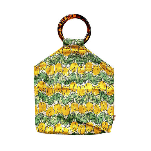 HUJI祤集Amber手提包插画花朵 商品图10