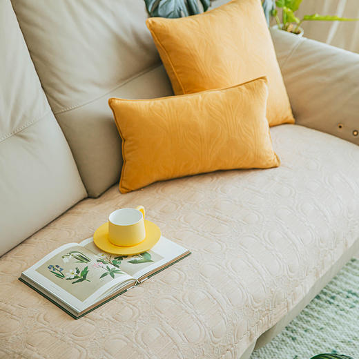 希腊神庙系列沙发巾四季通用防滑沙发垫 商品图1