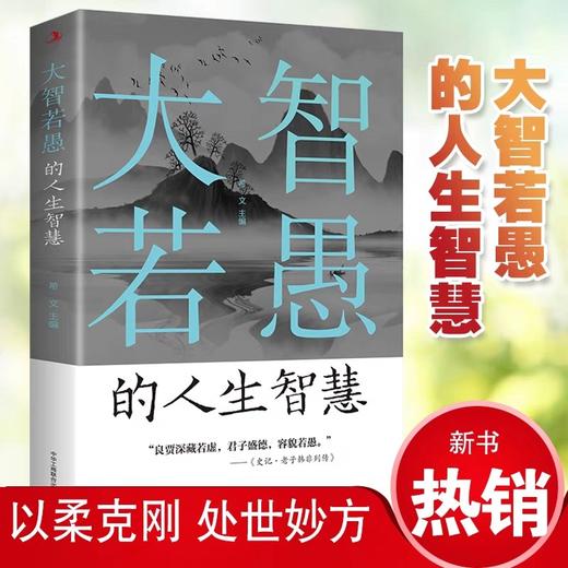 大智若愚的人生智慧正版速发大智在心，不露锋芒；虚怀若谷 人生智慧书籍 商品图0