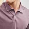 【高端系列】柒牌polo衫短袖男夏季新款时尚暗纹提花含桑蚕丝T恤	124T70790 商品缩略图1