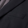 【100%绵羊毛】柒牌西服外套男春秋季商务职业正装人字纹提花西装	126C70260 商品缩略图2
