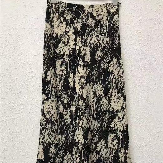 【à perles】京都印染气质双绉树叶印花背心半裙套装【现货】 商品图7