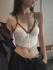 法式超薄内衣女夏季薄款收副乳防下垂套装细肩吊带文胸 商品缩略图1