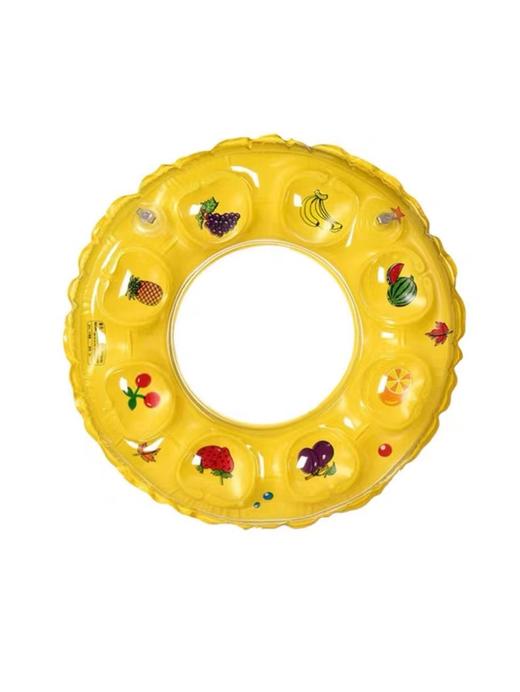 泳之宝双层水晶圈游泳圈双气囊腋下成人儿童男女充气浮圈救生圈多色多尺寸初学者游泳装备颜色随机 商品图6