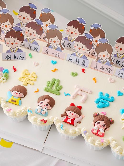 卡通纸杯蛋糕毕业万岁（图片50只纸杯蛋糕组合） 商品图3