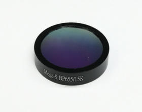 BP655/15K OD4@200-900 T>90% Φ25.4*6 带通滤光片 （带套圈）