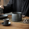 黑玄茶洗大号杯洗笔洗家用陶瓷水盂茶渣缸日式禅意茶道配件杯洗 商品缩略图4